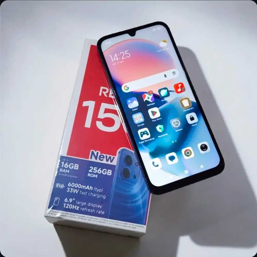 Xiaomi Redmi 15C Ram 8+8 memori 256GB mulus