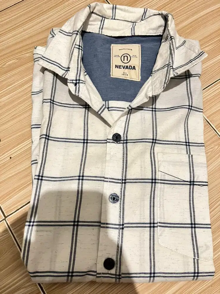 Flanel Nevada Pria Classic Casual
