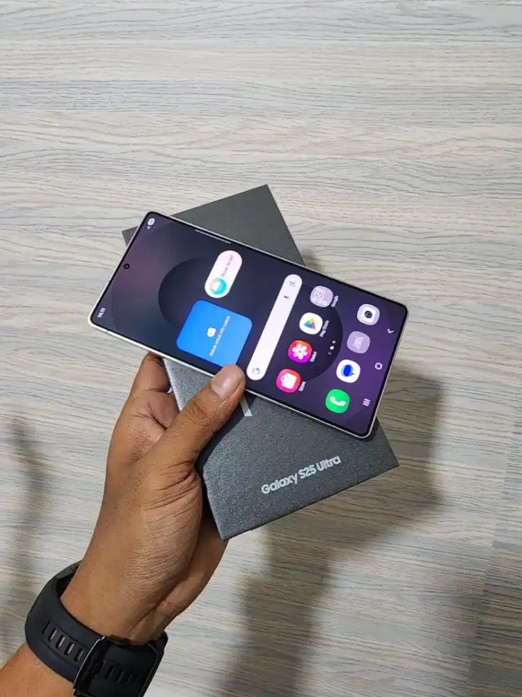 Samsung s25 ultra 12/1,tera sein fullset original like new no minus