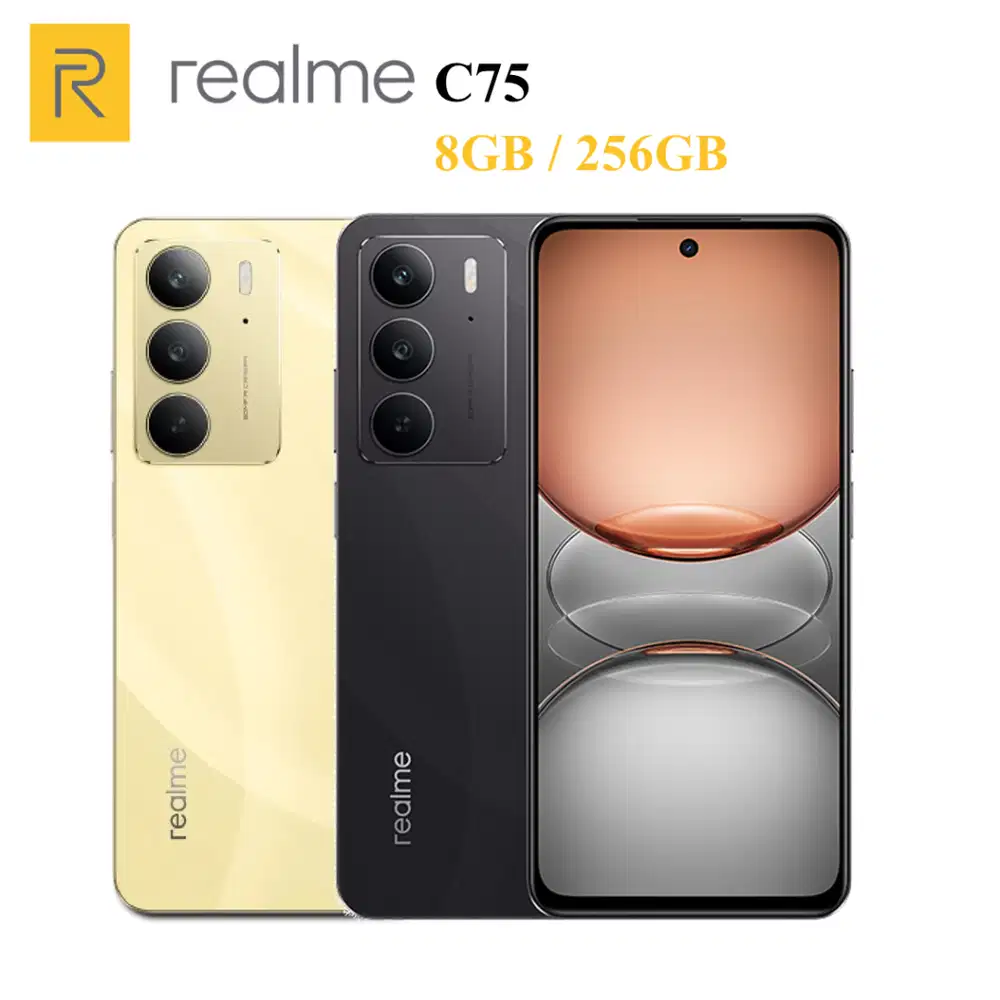 REALME C75 [8GB/128GB][8GB/256GB] GARANSI RESMI