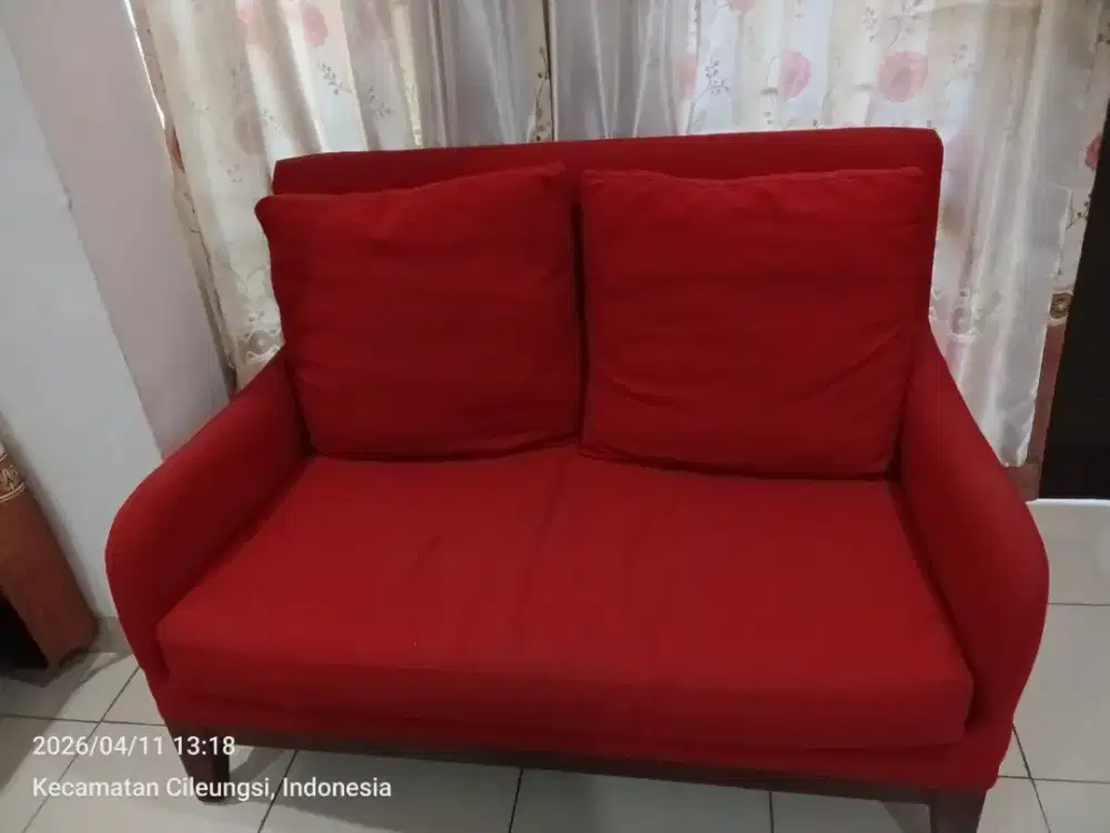 Sofa ruang tamu 2 seat