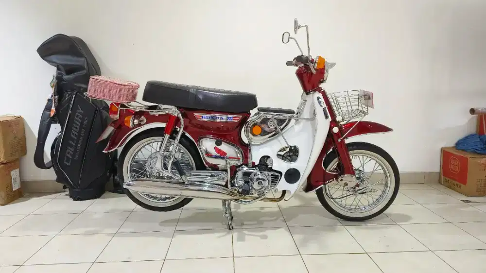 Dijual Honda c70 tahun 1986 plat B jakarta