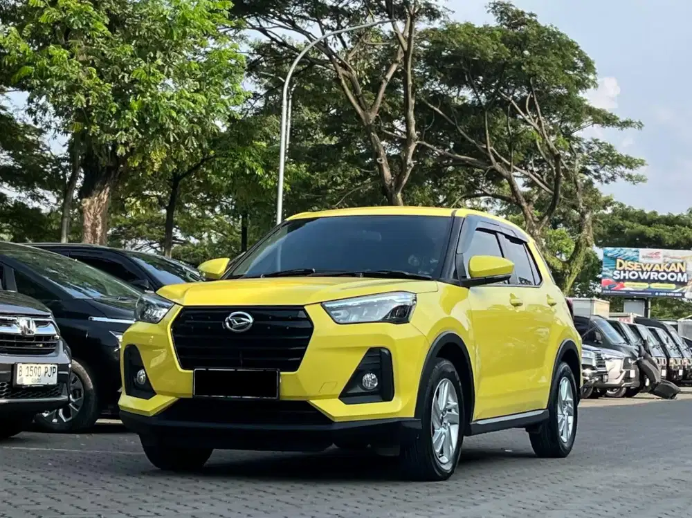 DAIHATSU ROCKY X 1.2 AT MATIC 2021 KUNING KM 45RB