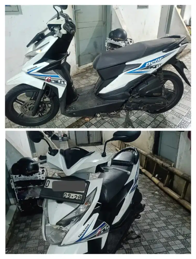 HONDA BEAT PUTIH 2018 (DIJUAL CEPAT)