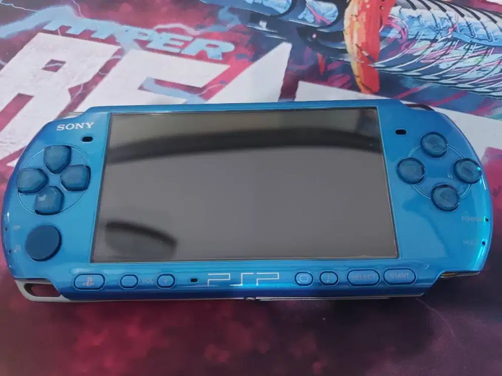 PSP 3006 blue vibrant mulus 100% bukan refurbish like new