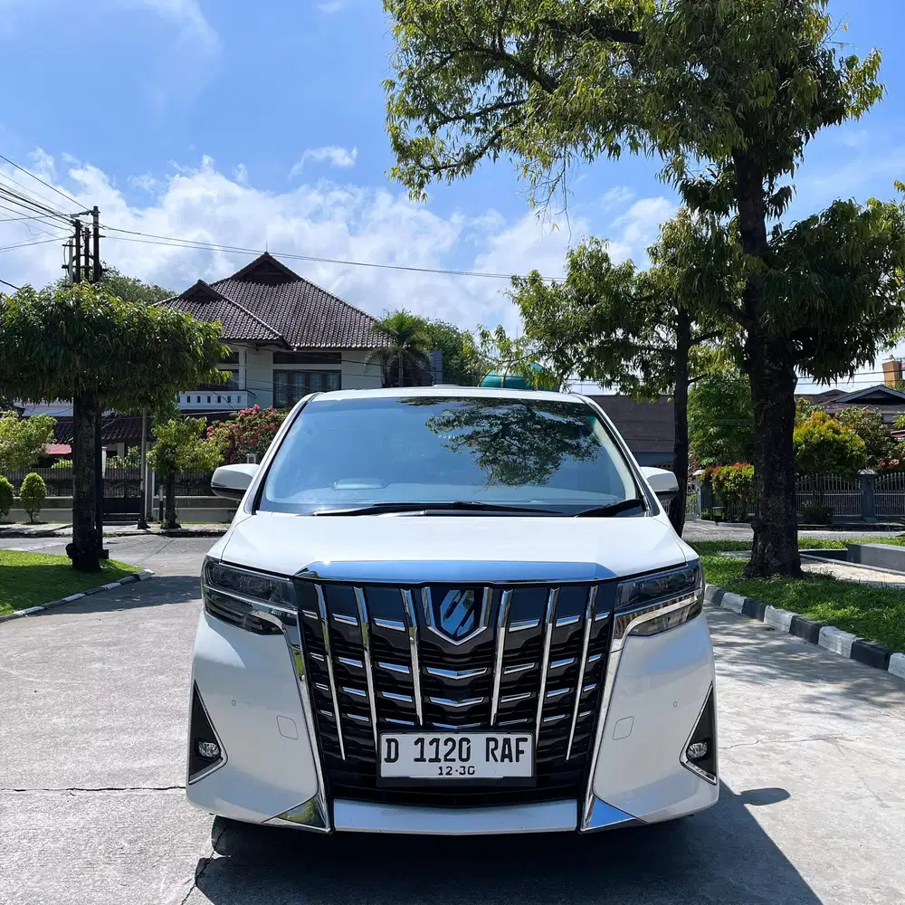 Toyota alphard g atpm 2020 tss istimewah
