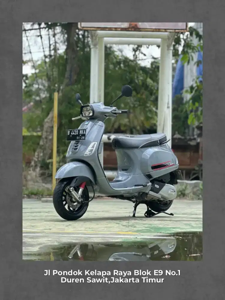 DIJUAL VESPA S 125 IGET FACELIFT TAHUN 2020 PERFECT CONDITION