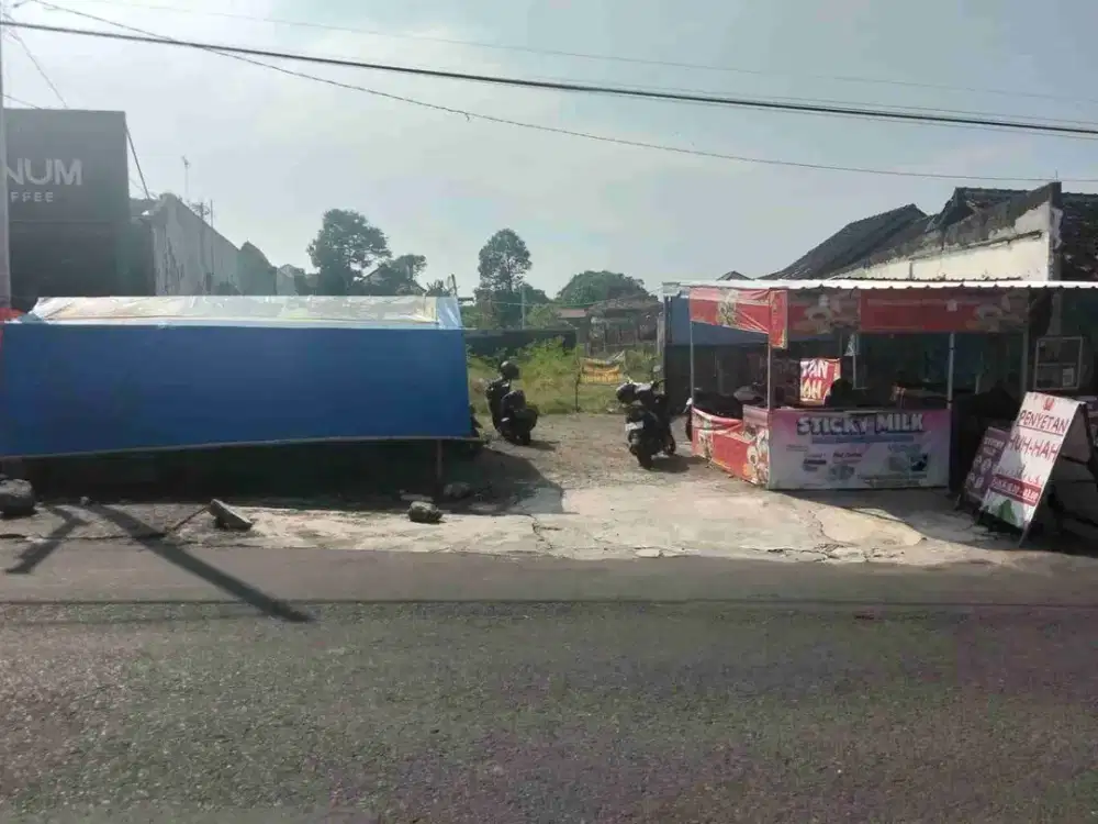 DIJUAL TANAH PEKARANGAN TEPI JALAN CANDI GEBANG MAGUWOHARJO