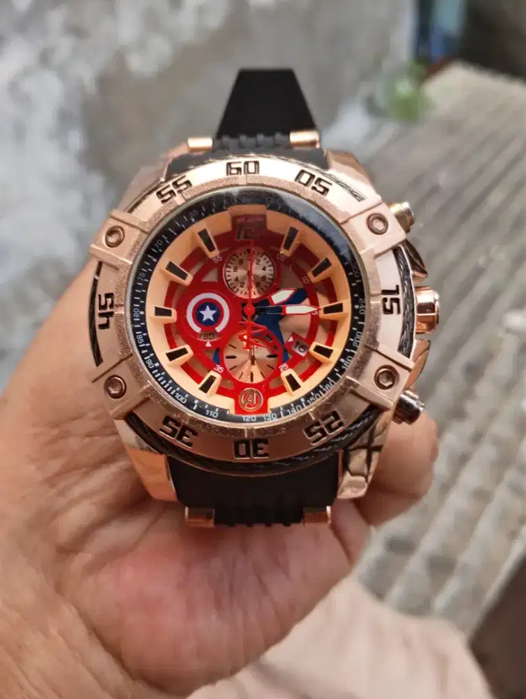 Jam invicta rose gold