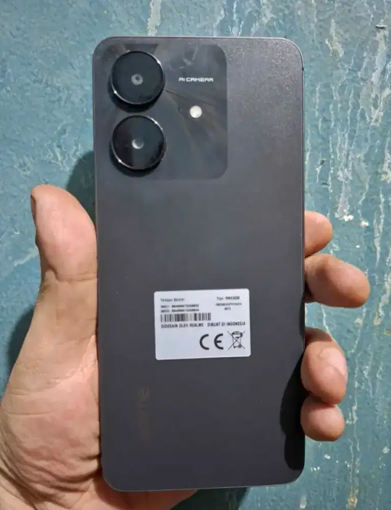 Realme note 60x ram 4+8/128