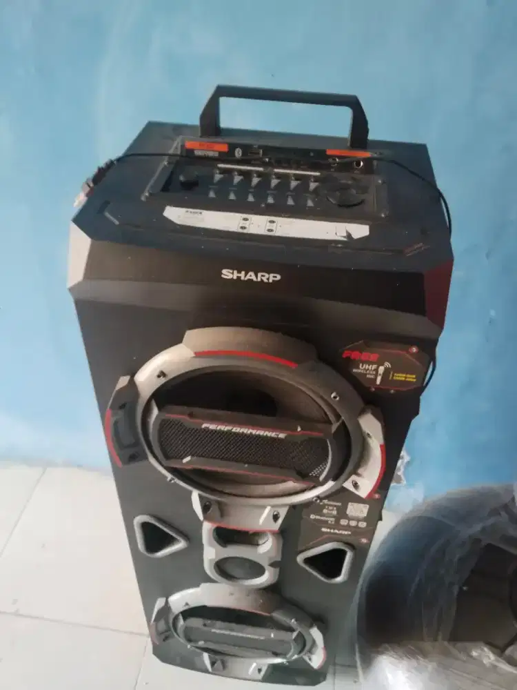 Sound system blutut Sharp baru