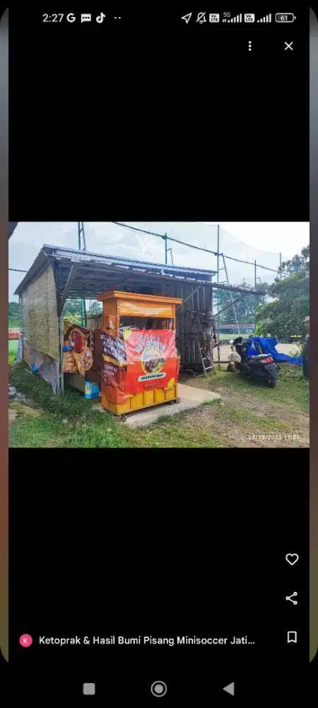 Dicari orang yg bisa jualan ketoprak