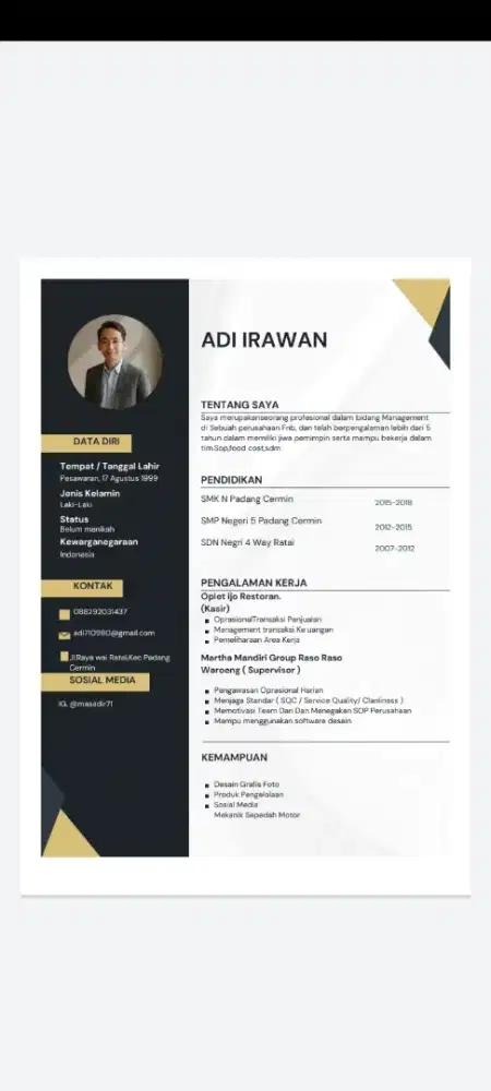 Cari pekerjaan tidak untuk main main