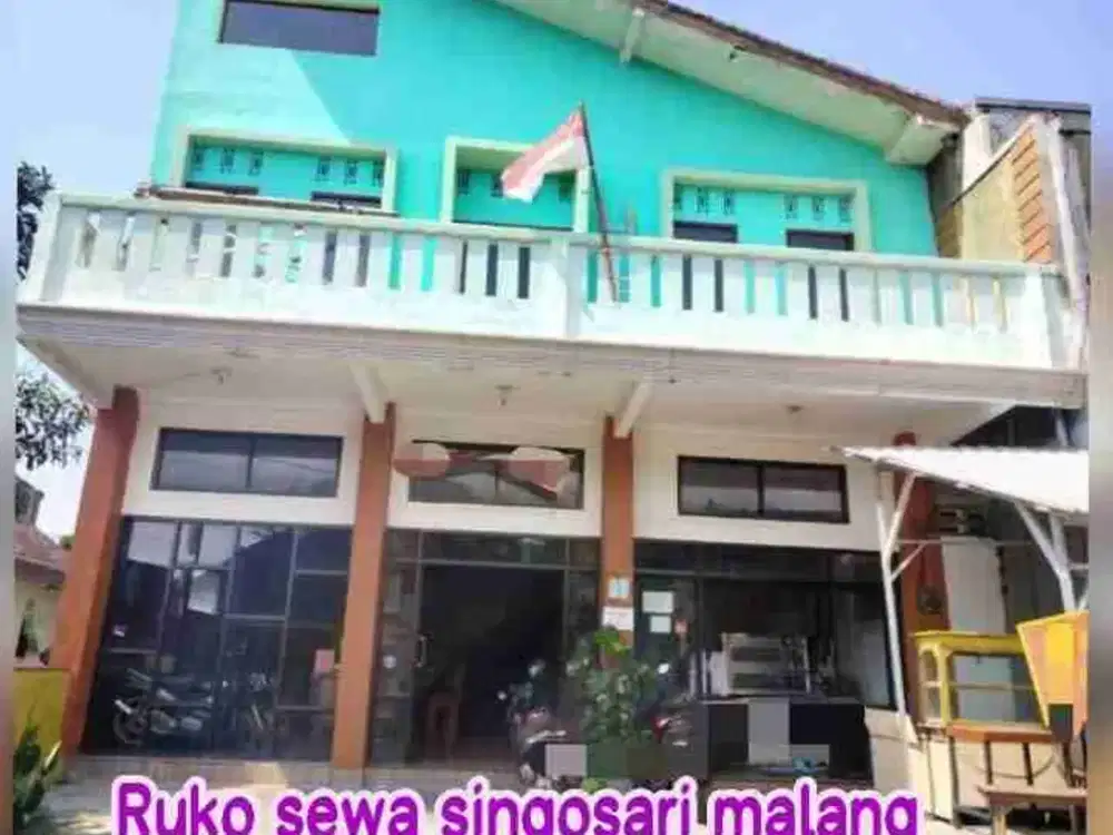 Sewa Ruko Singosari Malang strategis Ramai 3 lantai