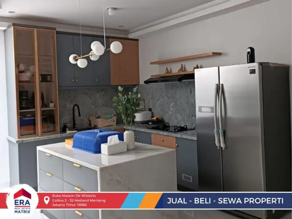 Jual Rugi Rumah 130m2 Semi Furnish Cluster Shinano JGC siap huni  bisa KPR