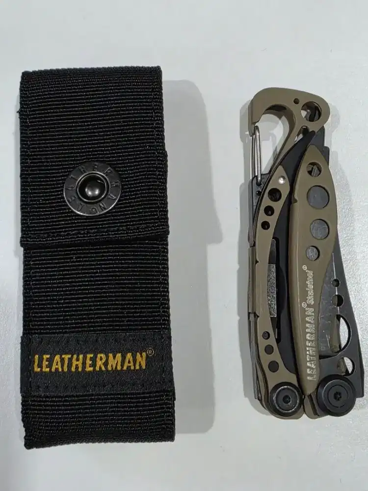 Leatherman Skeletool multitools pisau lipat tang serbaguna