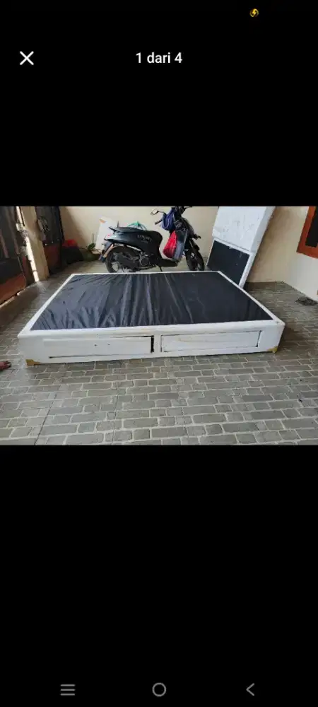 Jual cepat aja divan laci msh bagus uk 160x200