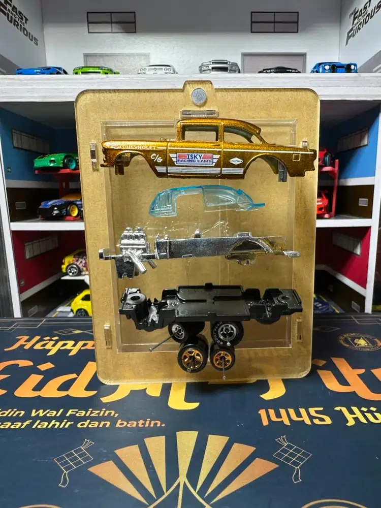 Hot Wheels 55 Chevy Bel Air Gasser Unspun/Factory Unrivet legends Tour