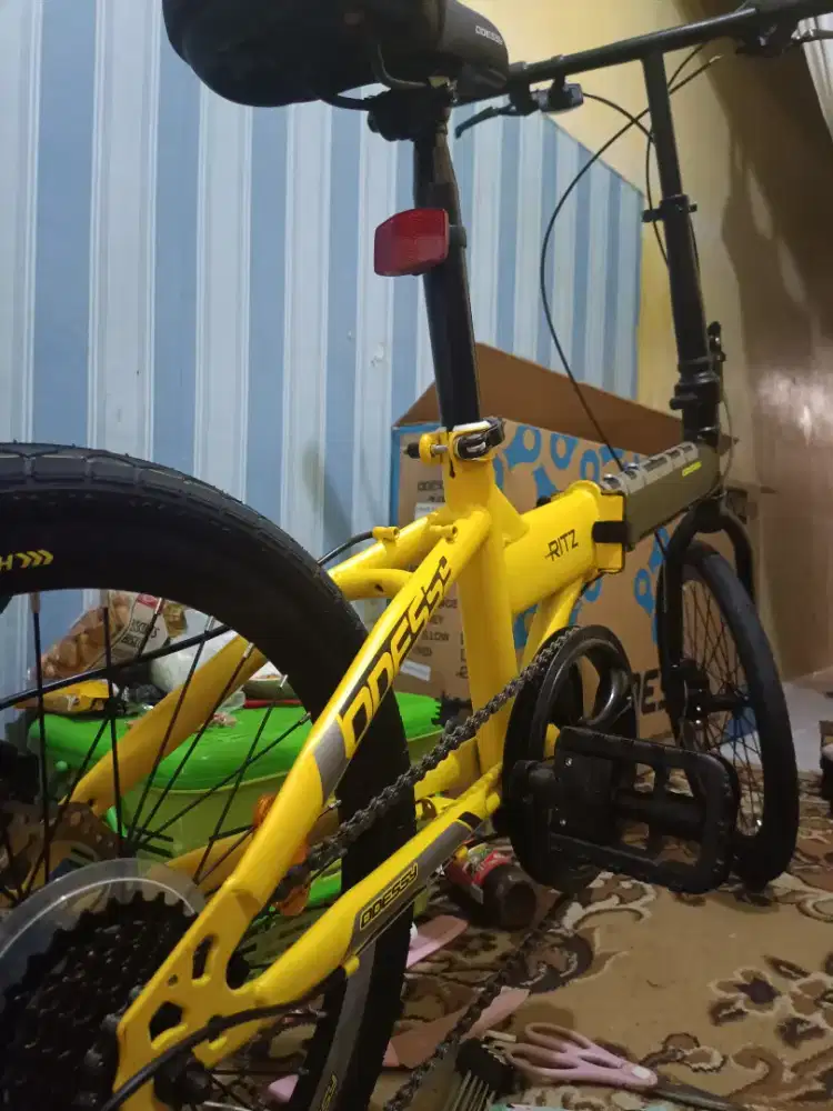 Sepeda Odessy kuning hitam 20