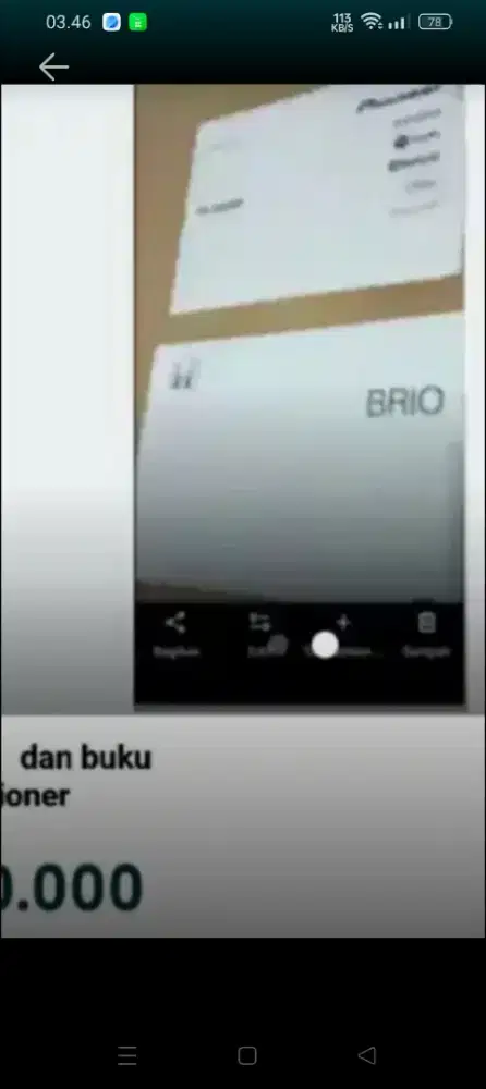 Buku manual box brio / buku audio
