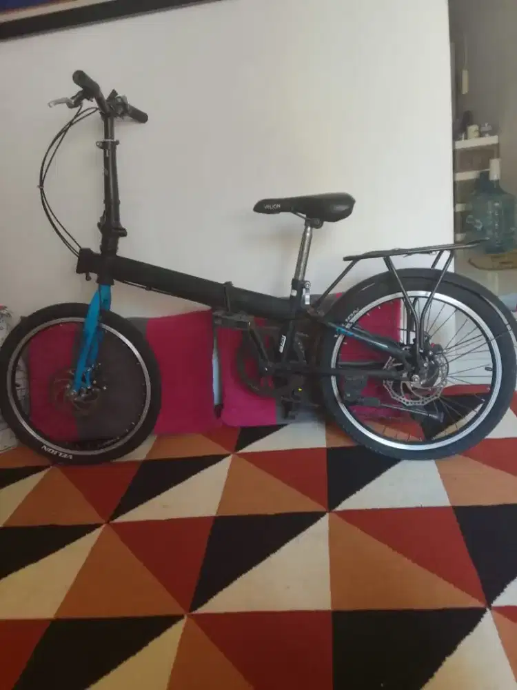 Sepeda Lipat merk Velion 18 inch NEGO