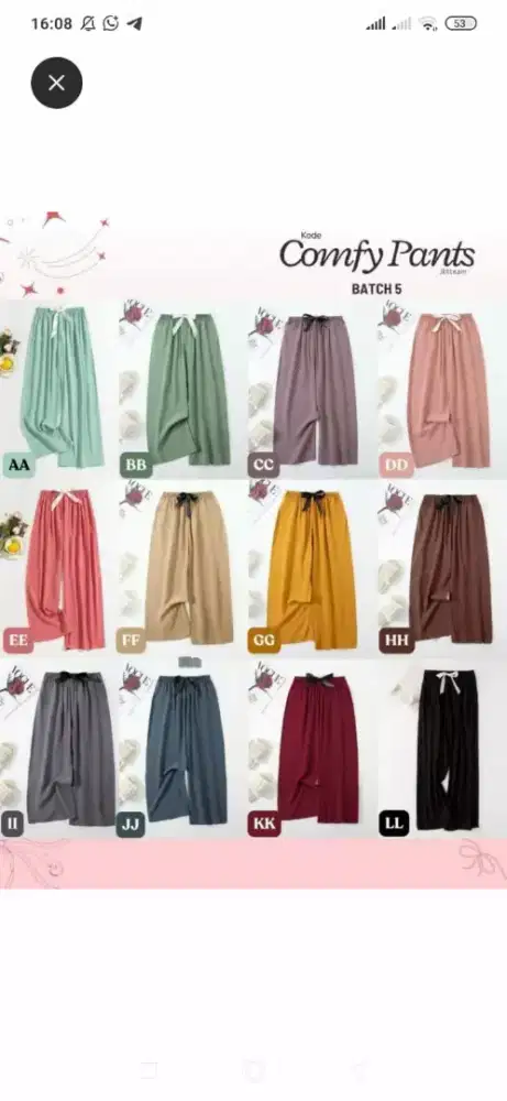 Kulot import kode CC