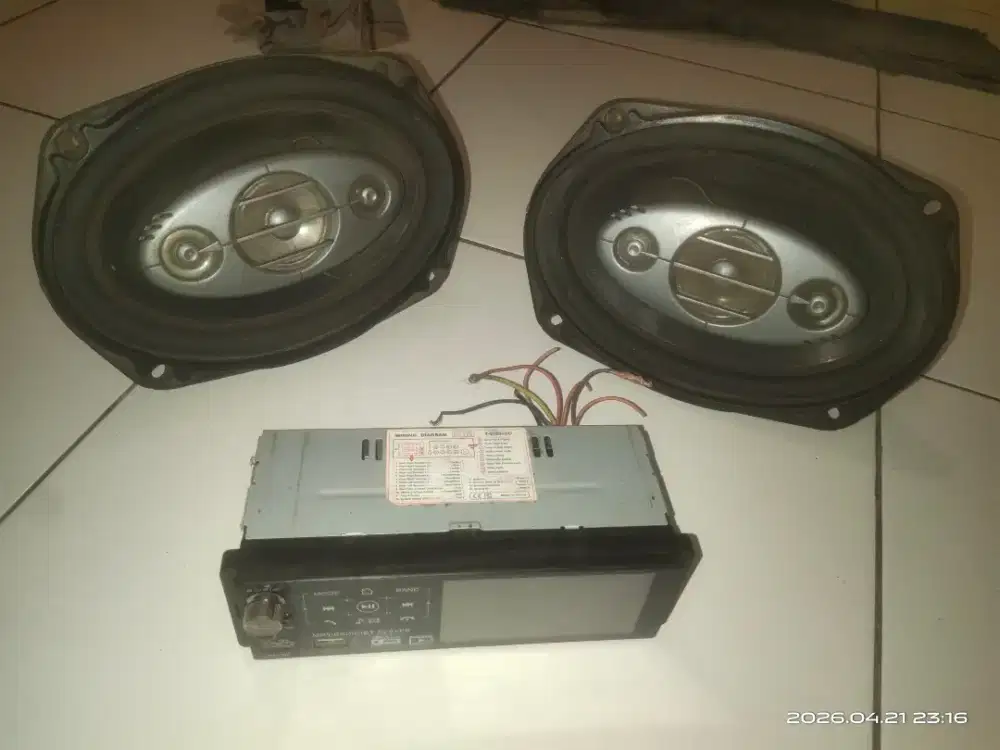 Headunit digital dan Sepaker citi Audio