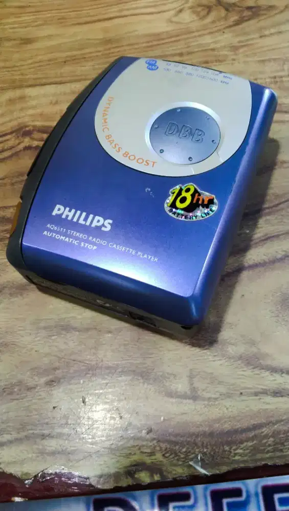 Walkman Philips kondisi normal