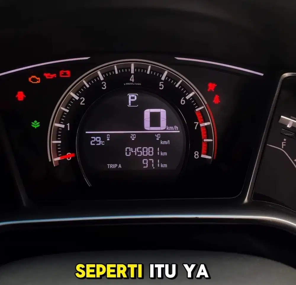 Honda Civic 2019 Bensin