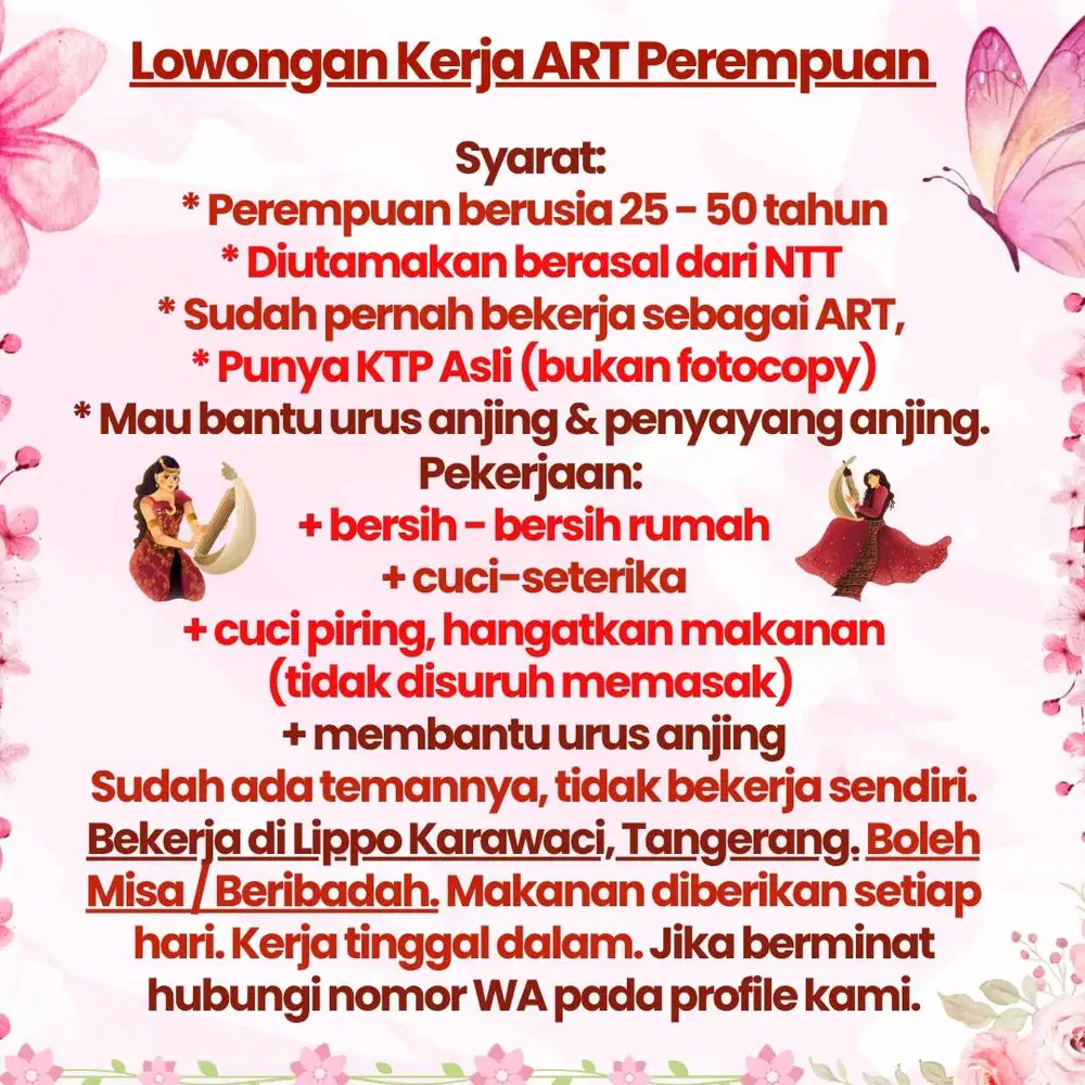 ART PEREMPUAN ASAL NTT