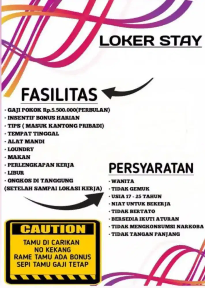 Lowongan untuk wanita