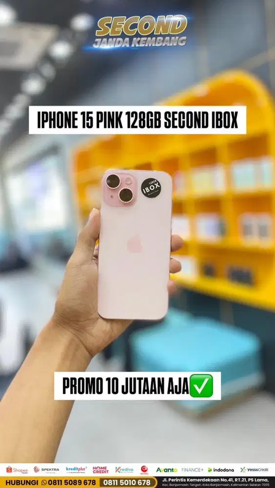 IPHONE 15 128GB SECOND IBOX