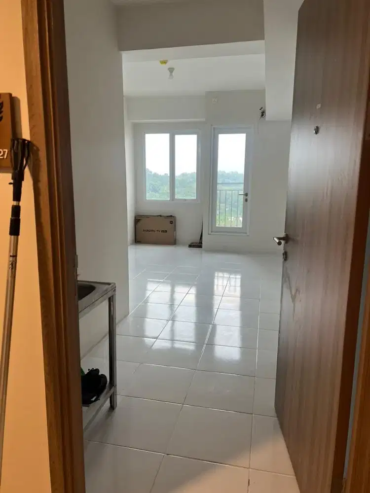 Sewa apartemen podomoro golf view tipe studio unfurnished