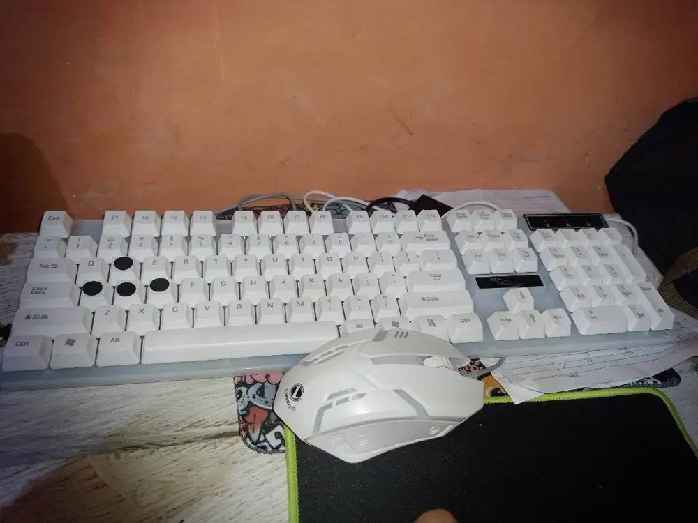 Keyboard and mouse