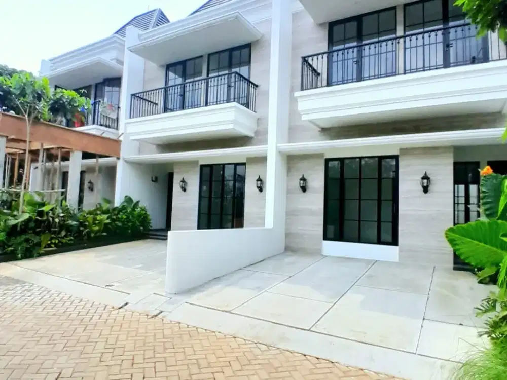 rumah cluster one gate sistem 5 menit pintu tol pondok gede