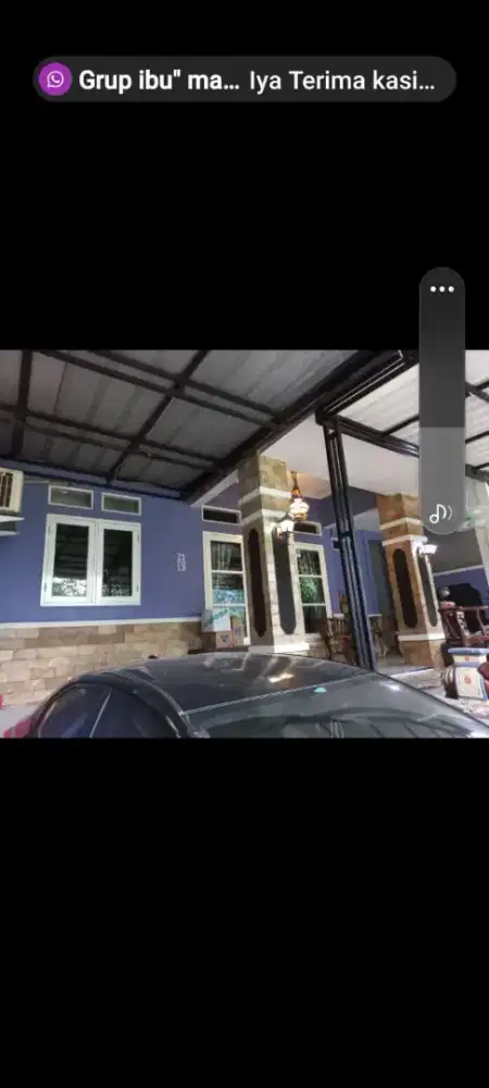 Rumah tinggal nyaman, tidak banjir, strategis