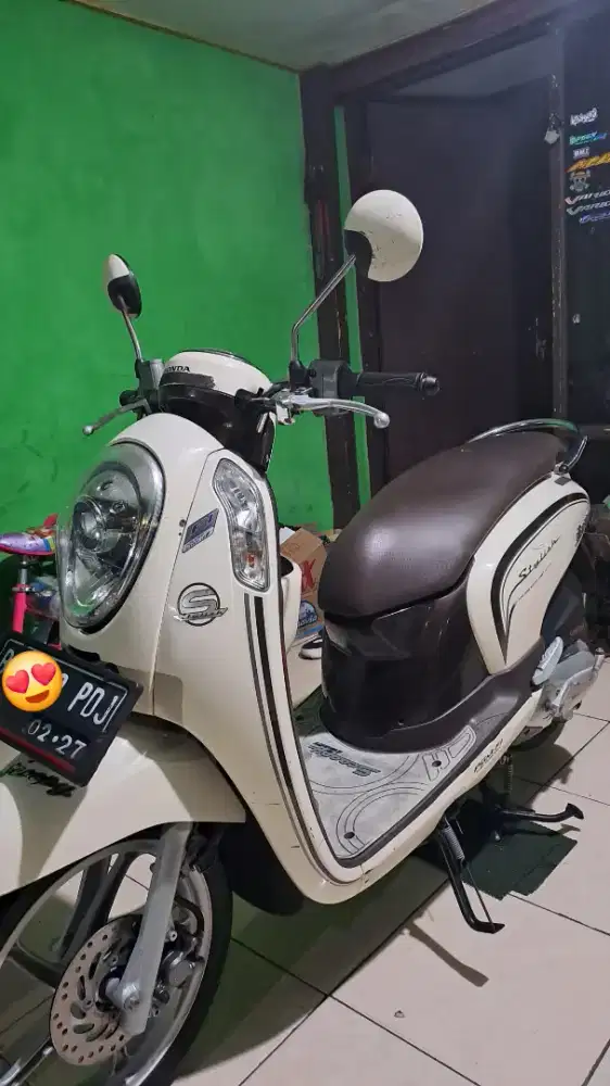 SCOOPY FI ESP ISS PJK ON BR BYR KMPLIT B DKI MESIN ORI SEHAT SIAP PAKE