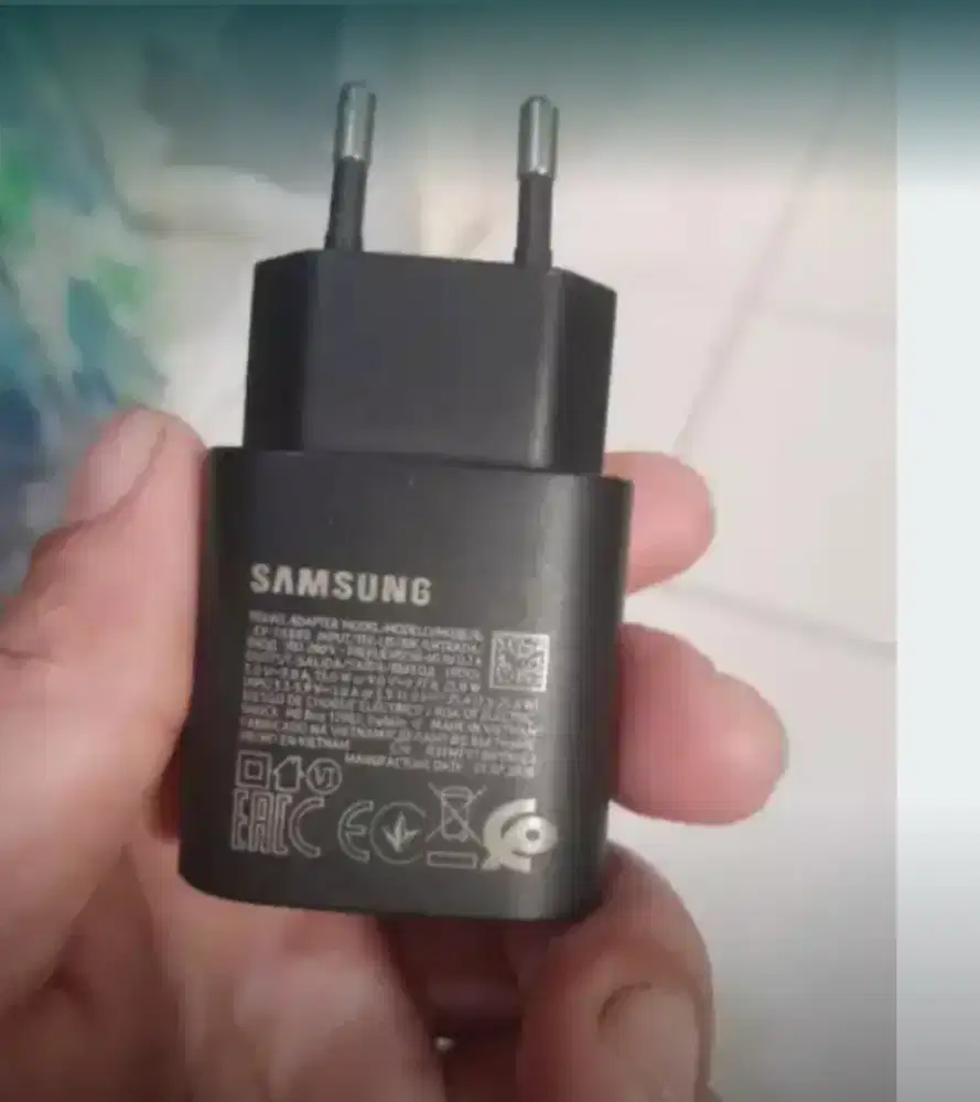 Kepala charger samsung 25wat original super fast charging