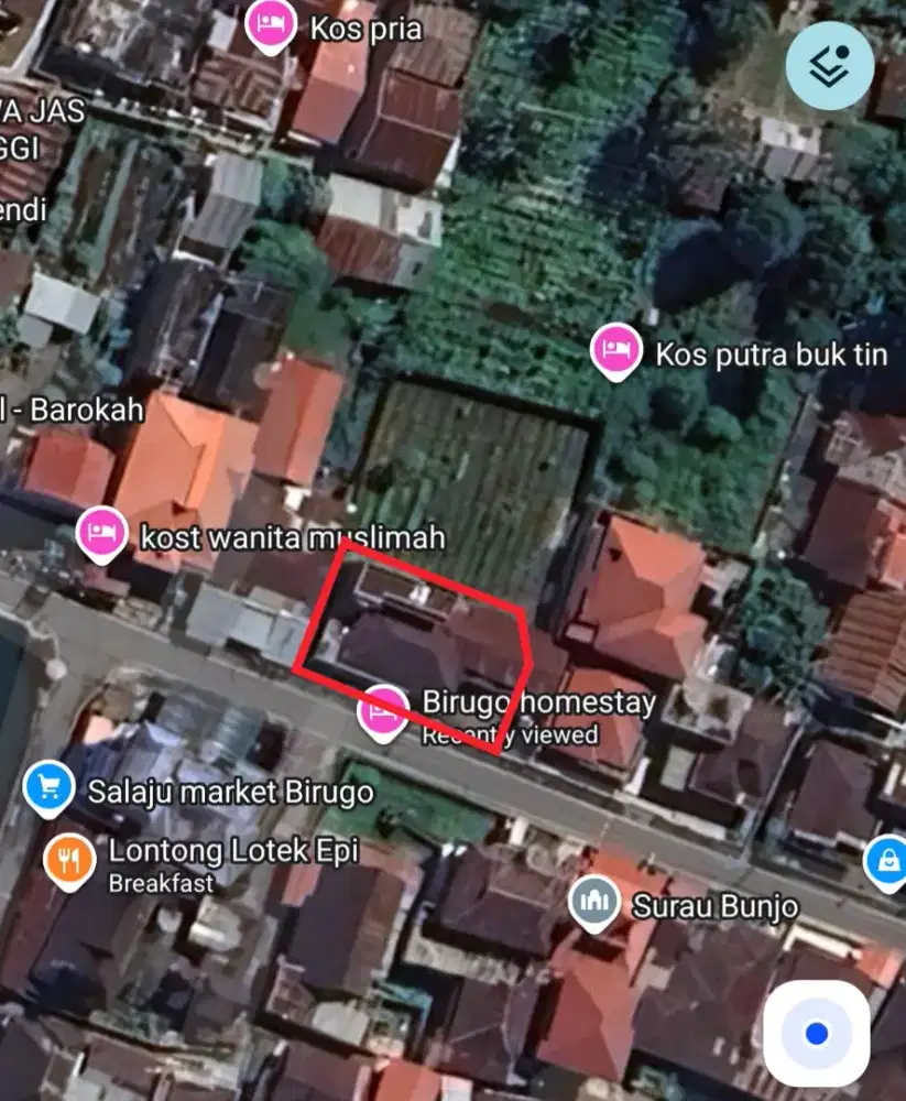 Dijual rumah/tanah