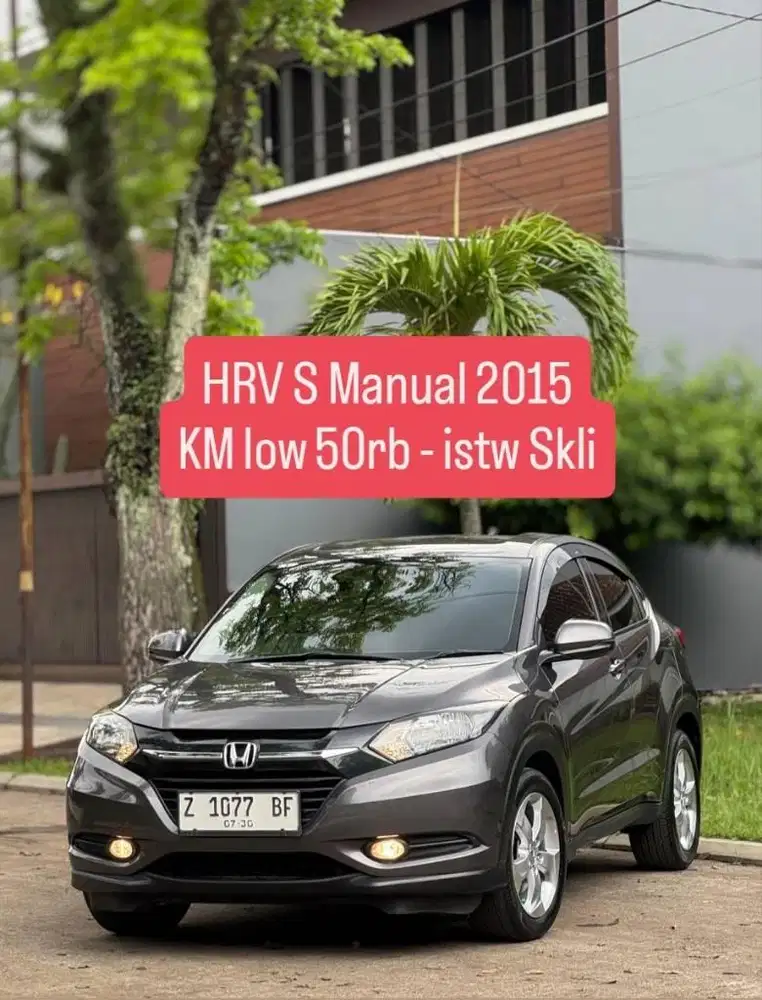 KM low 50rb - HRV S Manual 2015 pk an 2016 murah bandung