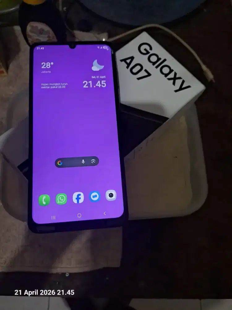 Samsung A07 6/128 hp + dus