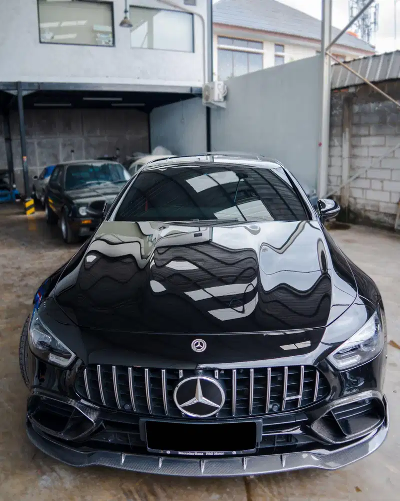 Mercy GT53 AMG V6 3.0 Coupe 4Door 2022 Antik Low KM 4Ribu Perak ASLI