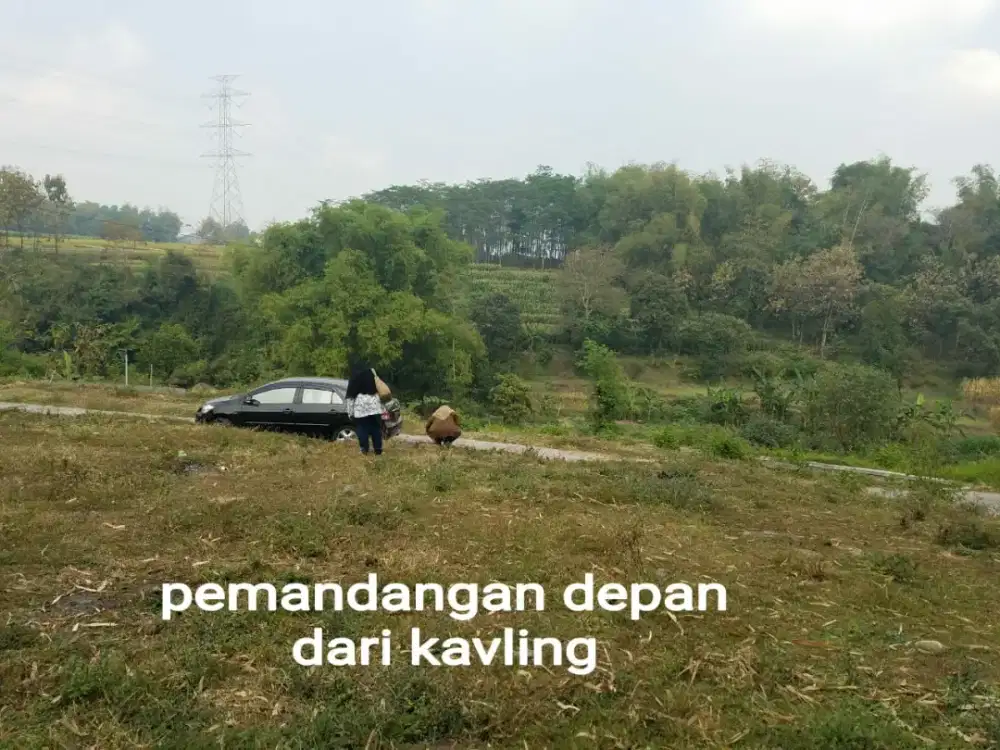 Kavling terdepan langsung view menarik