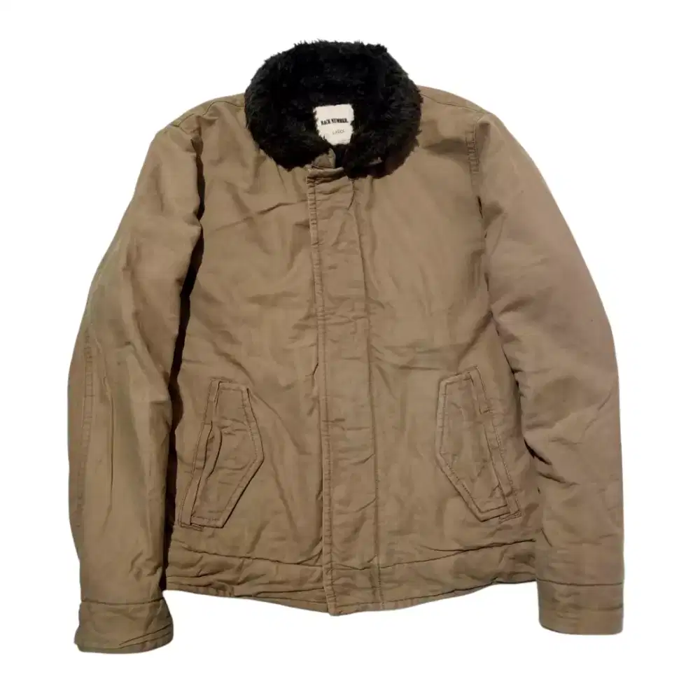 BACKNUMBER Canvas Sherva type N1 Dek Military Style Jacket