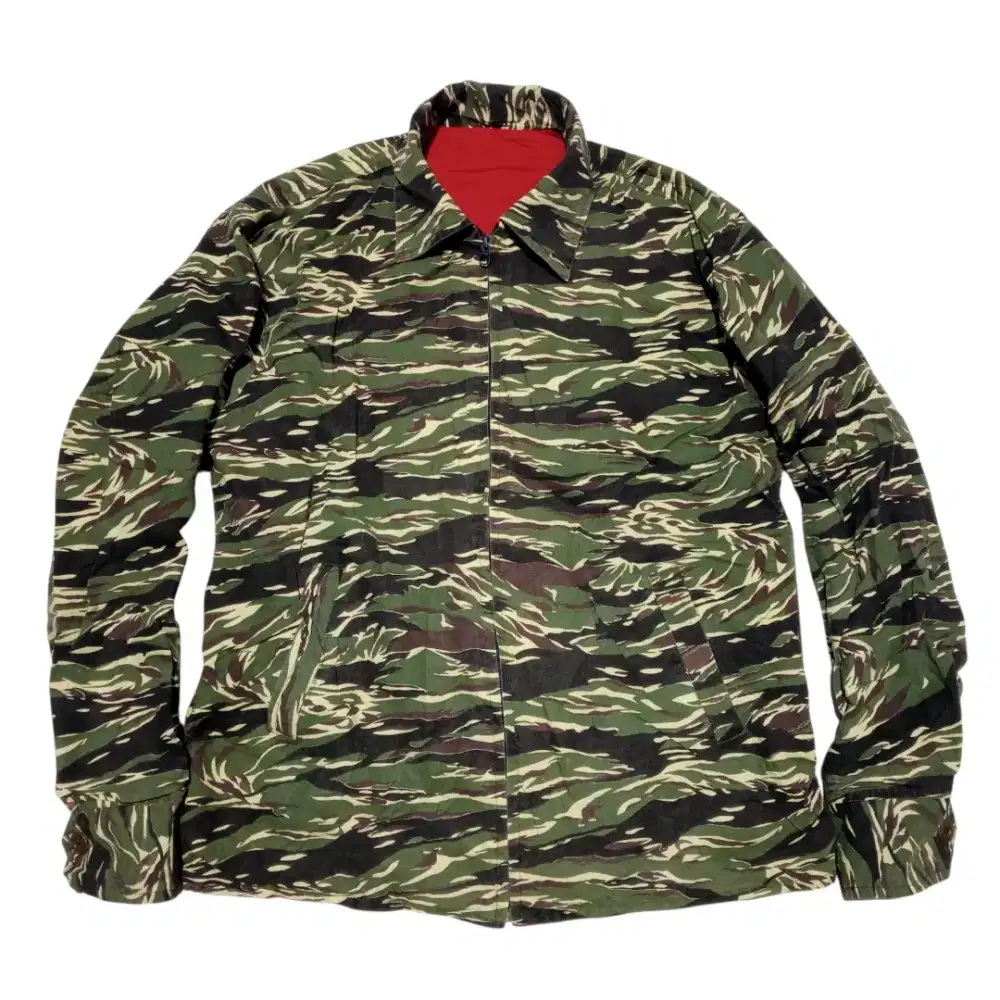 TIGER STRIPES Reversible Work Office Military Jacket