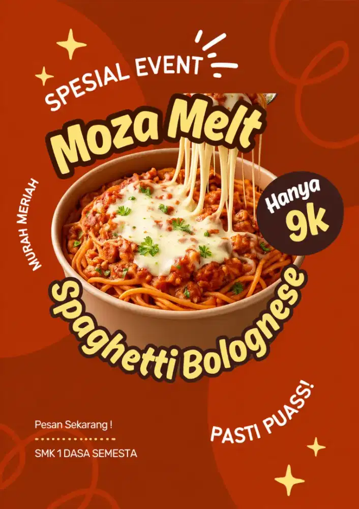 Moza Melt Spaghetti Bolognese