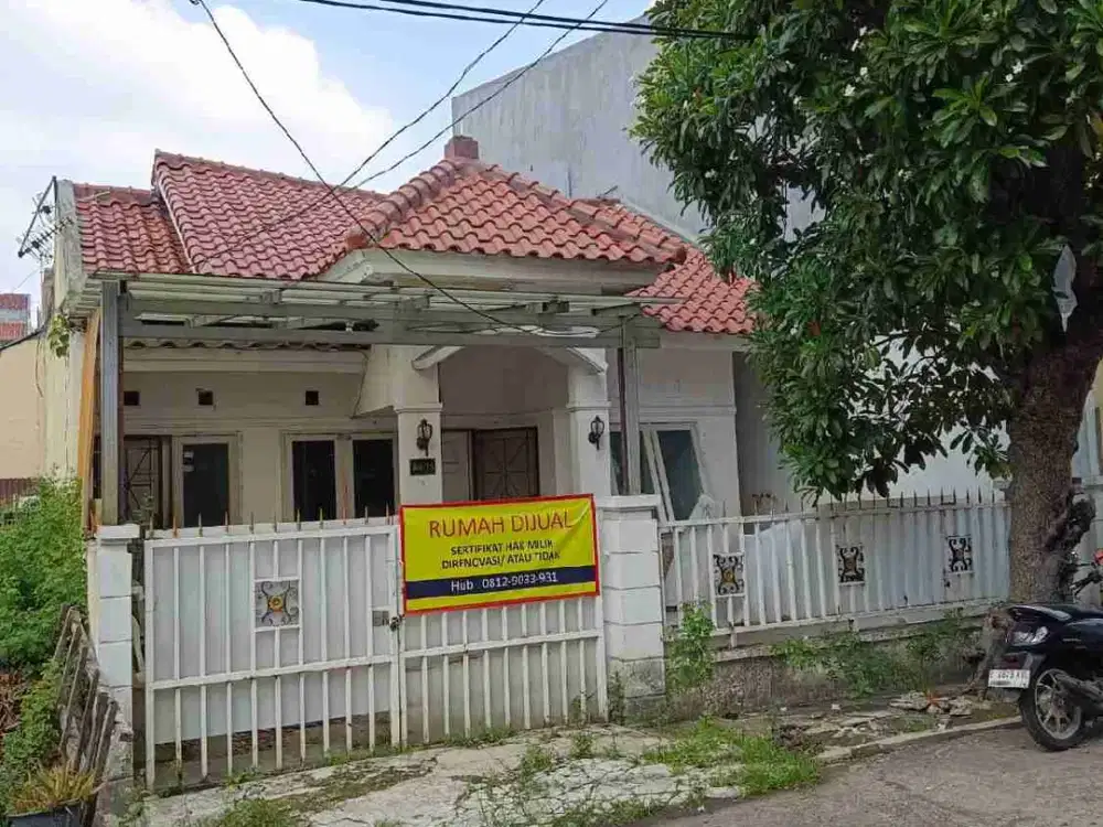 dijual rumah di Harapan indah, cluater melati indah, Bekasi, jawa barat