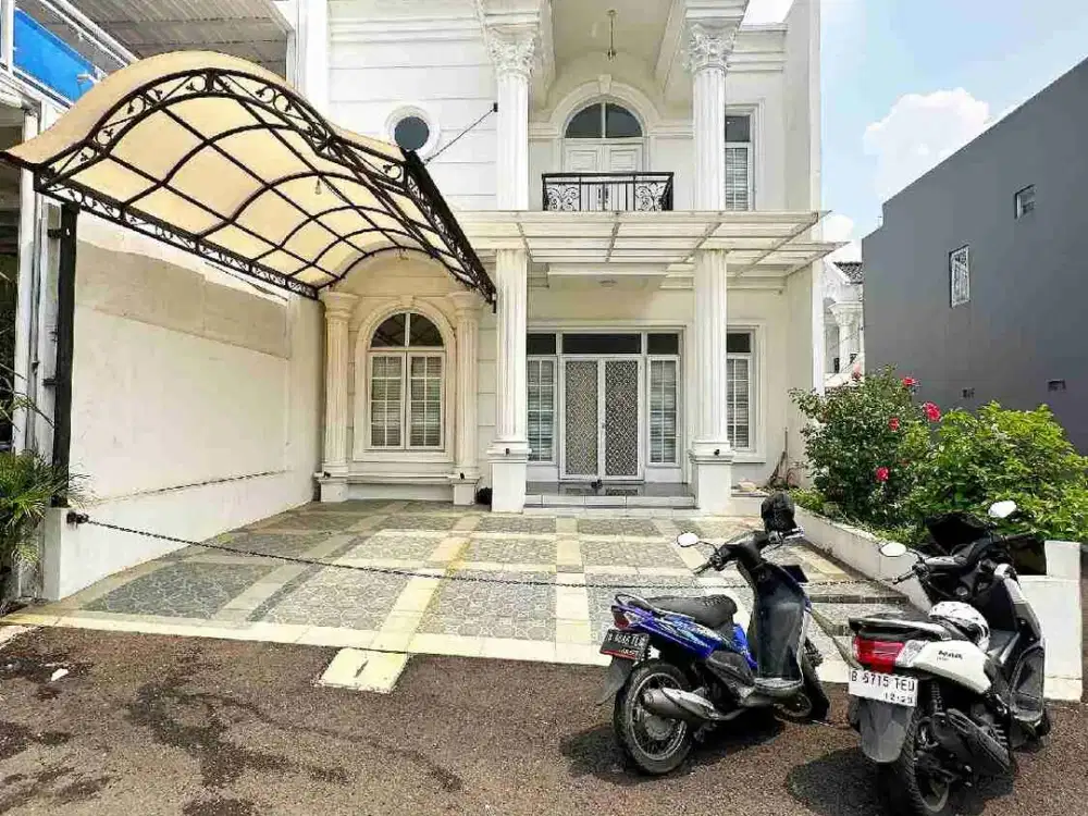 Dijual rumah full furnished dalam cluster eksklusif di kawasan strategis Ciracas, Jakarta Timur