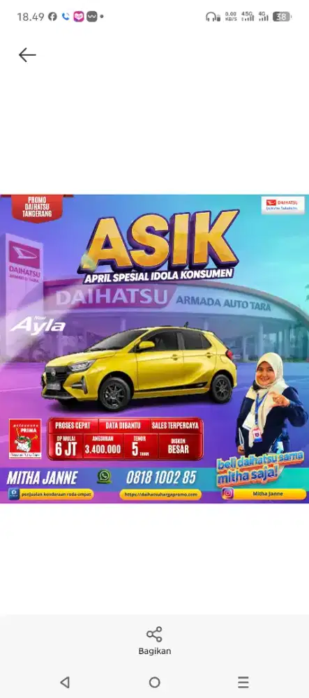 Promo daihatsu termurah tangerang