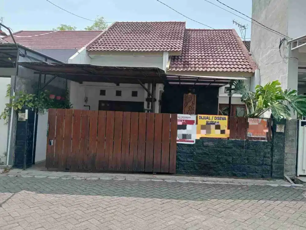 Dijual Rumah Kendalsari Pratama Sebelah Perum Nirwana Eksekutif Dekat Merr